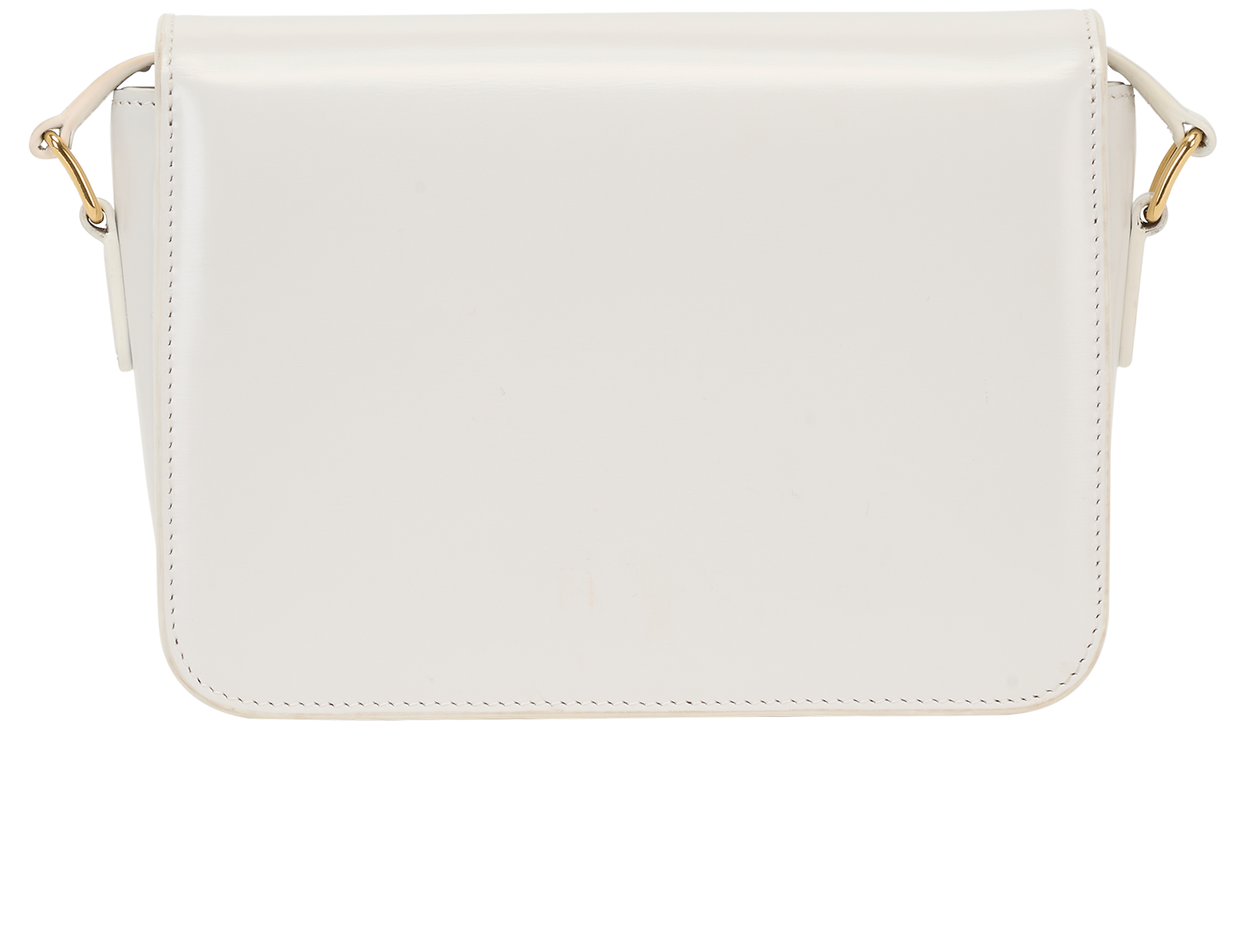 Teen Triomphe Bag, &pound;1,800, Handbags, White, Leather, Back view